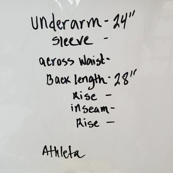 Athleta Top M Black Gray Striped Lightweight Knit Oversized‎ Doman Sleeve Shirt - Picture 9 of 9